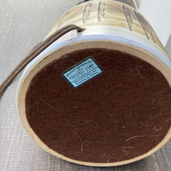 Gordon Martz, Marshall Studios inc. Stoneware Table Lamp Real!! - Picture 3 of 10